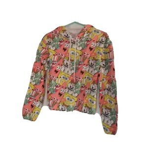 Nickelodeon NWOT spongebob hoodie sweatshirt Sz M